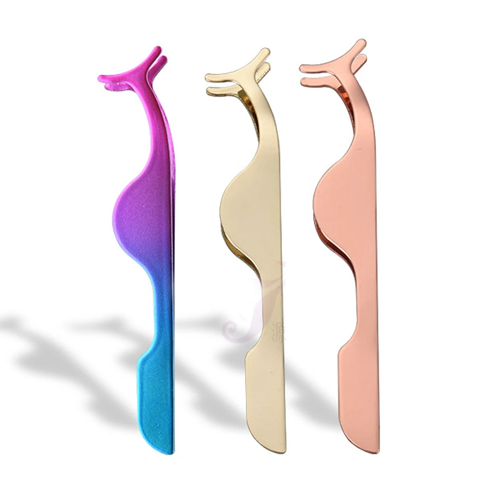 1pc 3 colors False Eyelash Tweezers Fake Eye Lash Applicator Eyelash Extension Curler Nipper Auxiliary Clip Clamp
1pc 3 colors False Eyelash Tweezers Fake Eye Lash Applicator Eyelash Extension Curler Nipper Auxiliary Clip Clamp