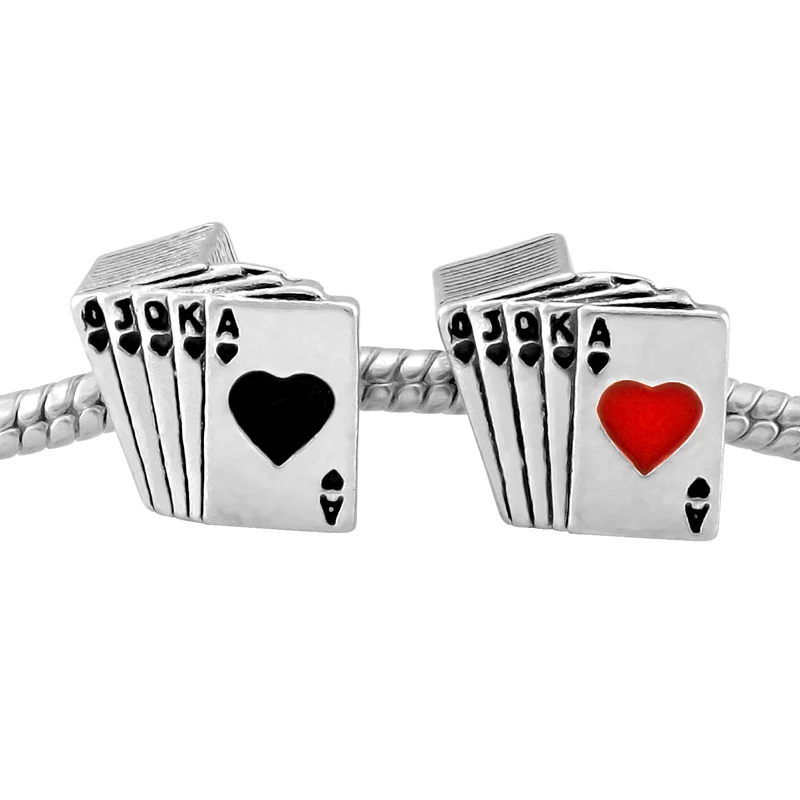 New Arrival Poker Spade Ace Charms Bead Fit Original Pandora Charm Beads Bracelet DIY Fashion Jewelry SPB156
New Arrival Poker Spade Ace Charms Bead Fit Original Pandora Charm Beads Bracelet DIY Fashion Jewelry SPB156