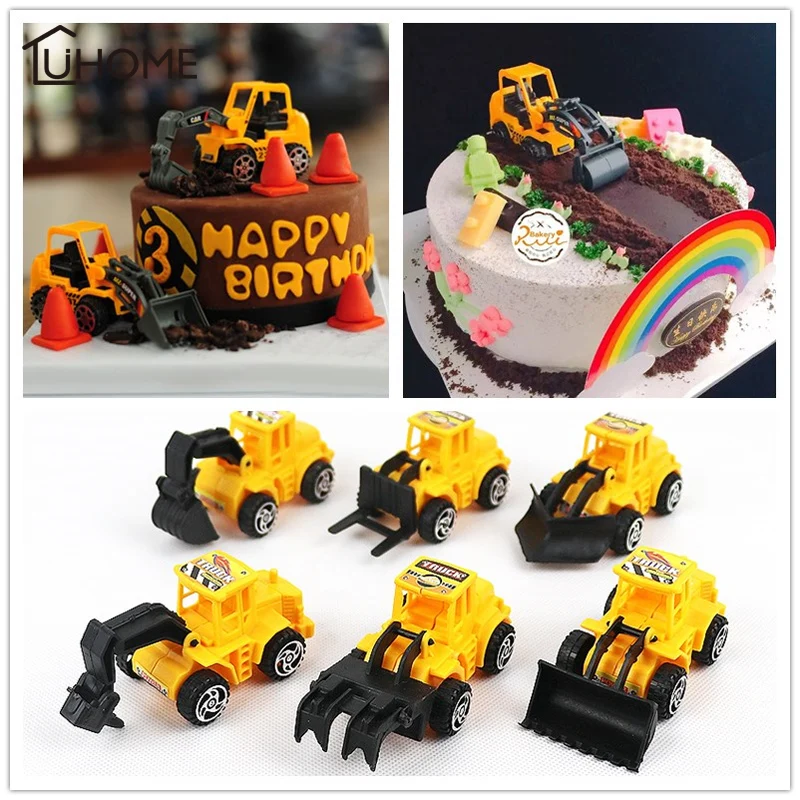6pcs/set Excavator Cupcake Cake Topper Happy Birthday Cake Decor for Kids Birthday Party Baking Decoration Child Gifts Toys
6pcs/set Excavator Cupcake Cake Topper Happy Birthday Cake Decor for Kids Birthday Party Baking Decoration Child Gifts Toys