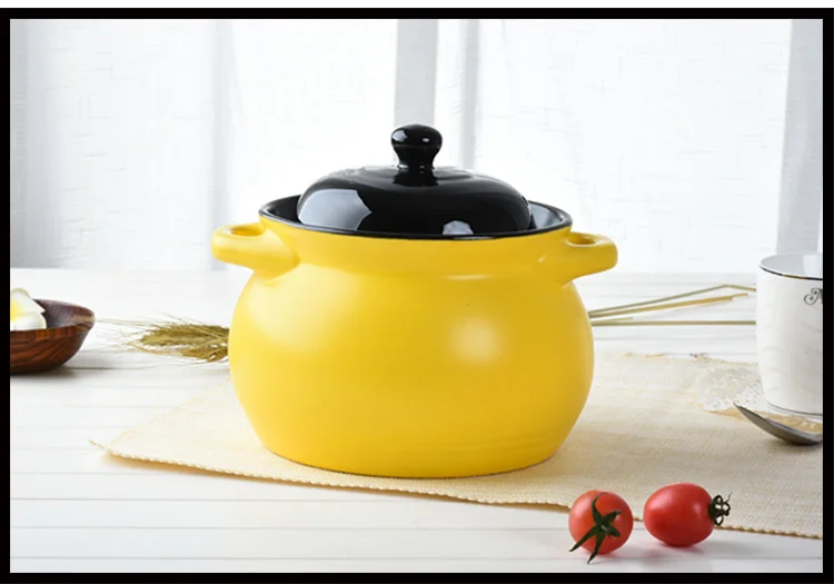 Casseroleceramic cooking open flame soup pot high temperature resistant ishinabe claypot health stewing hot pot lobscouse sauce
Casseroleceramic cooking open flame soup pot high temperature resistant ishinabe claypot health stewing hot pot lobscouse sauce