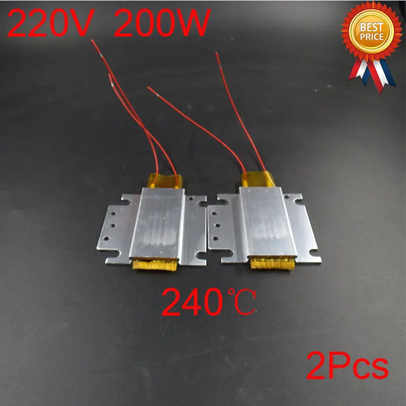 2 шт. 220 В 200 Вт Ptc нагреватель Новый бойлер для яиц запасные части термостат
