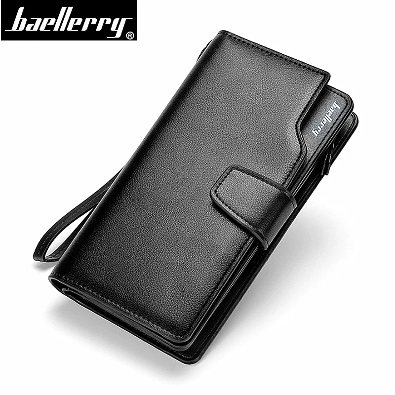 Высококачественные кожаные кошельки Baellerry для мужчин, брендовый дизайнерский длинный бумажник на молнии, мужской держатель для карт, повседневный мужской клатч с монетницей
Высококачественные кожаные кошельки Baellerry для мужчин, брендовый дизайнерский длинный бумажник на молнии, мужской держатель для карт, повседневный мужской клатч с монетницей
