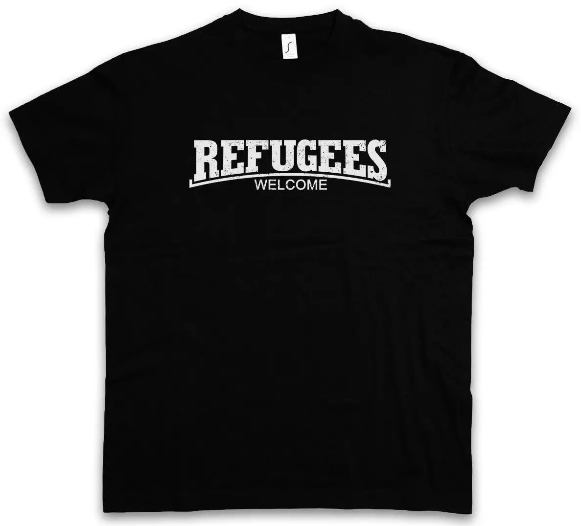 REFUGEES WELCOME III T-SHIRT - Demonstration Left Party Wing Pro Asylum Men 2018 Summer Round Neck Men'S T Shirt
REFUGEES WELCOME III T-SHIRT - Demonstration Left Party Wing Pro Asylum Men 2018 Summer Round Neck Men'S T Shirt