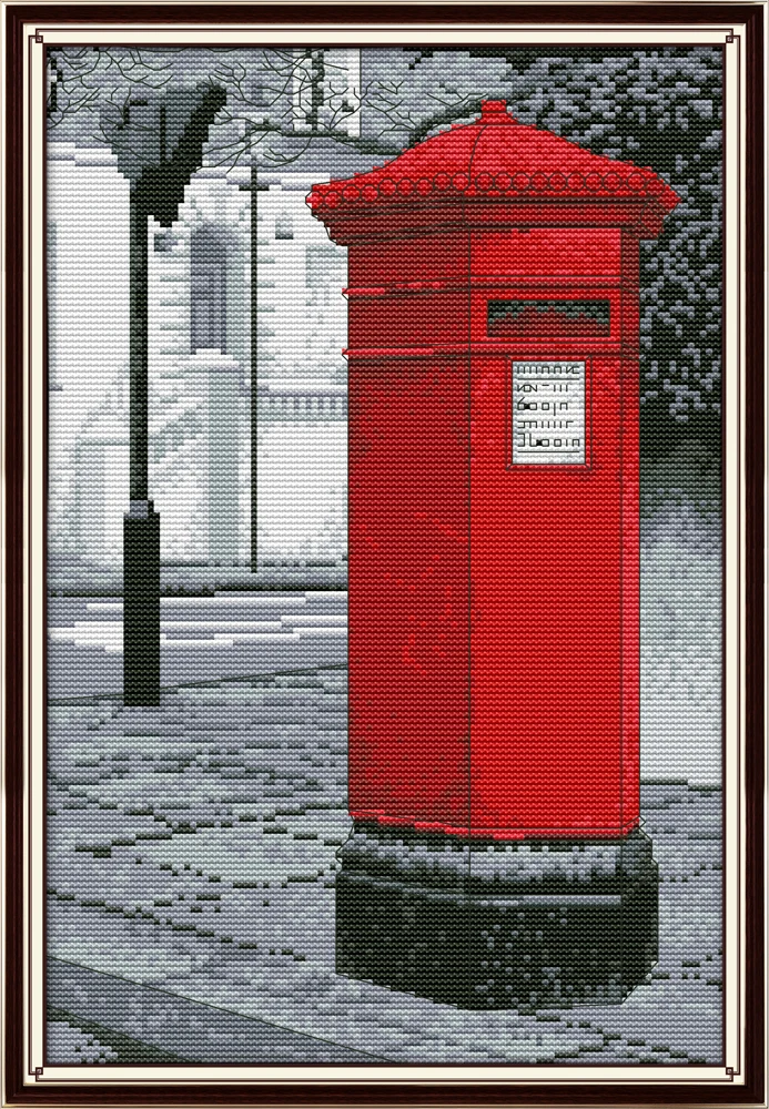 Mailbox cross stitch kit aida 14ct 11ct count print canvas cross stitches needlework embroidery DIY handmade
Mailbox cross stitch kit aida 14ct 11ct count print canvas cross stitches needlework embroidery DIY handmade