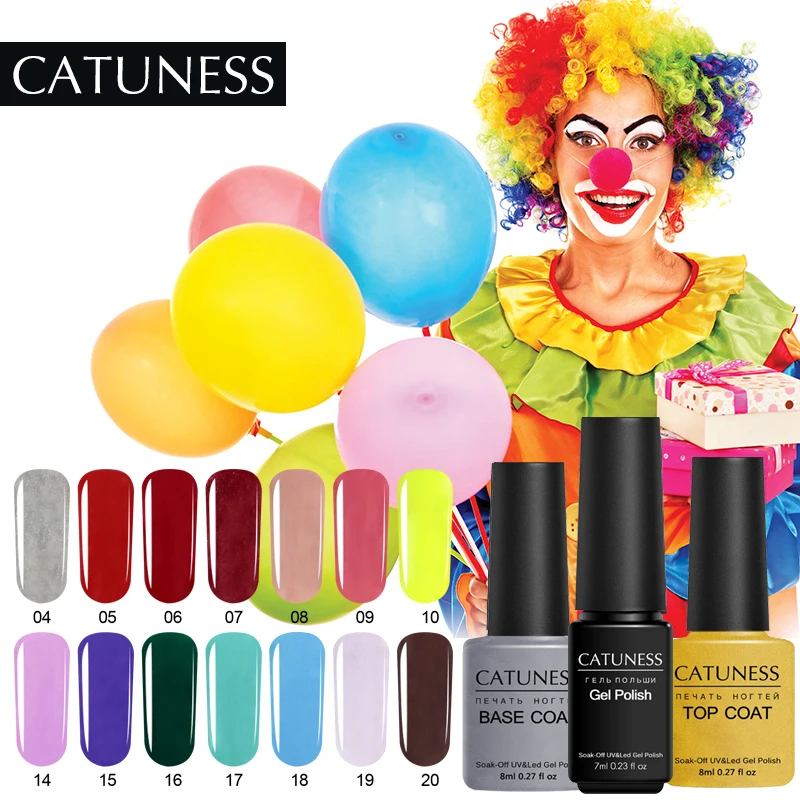 Catuness 29 Цвет УФ клей телесного цвета Цвета лак для ногтей Soak Off Лаки гель украшения