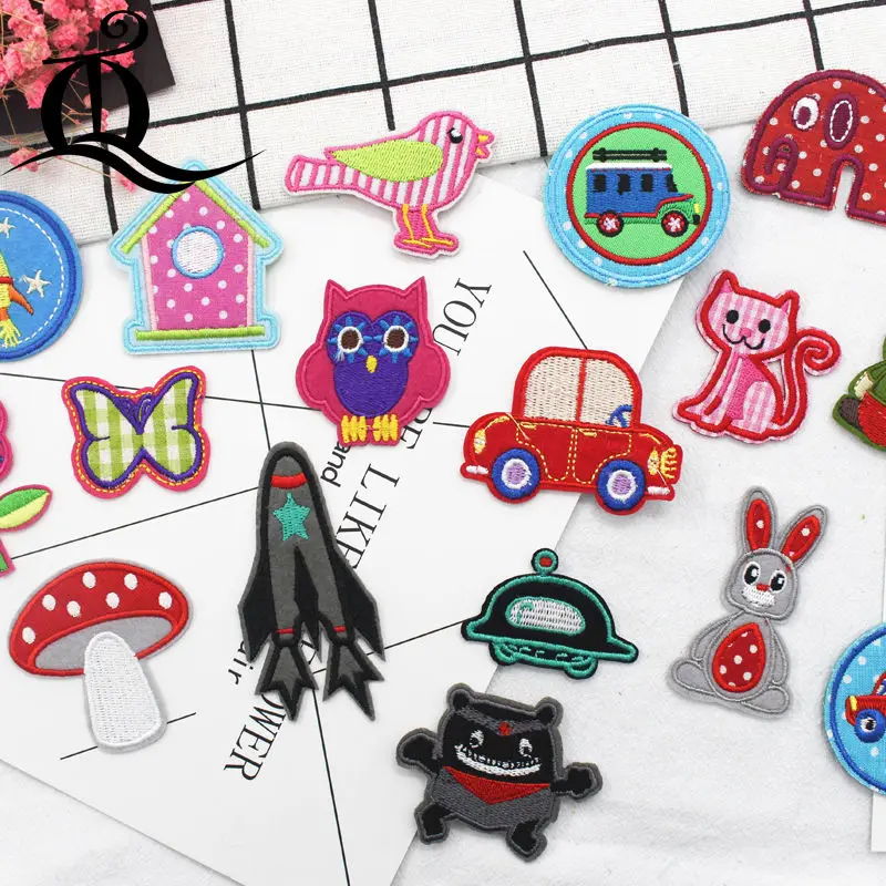 Mix sequins 18pcs cartoon DIY fashion fine embroidery cloth patches patches clothing jeans trumpet children's stickers 577-A5
Mix sequins 18pcs cartoon DIY fashion fine embroidery cloth patches patches clothing jeans trumpet children's stickers 577-A5