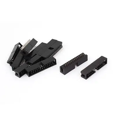 50 шт. двухрядный прямой 26 контактный 2 54 мм штыревой разъем DC3 26|connector 2.54mm|connector