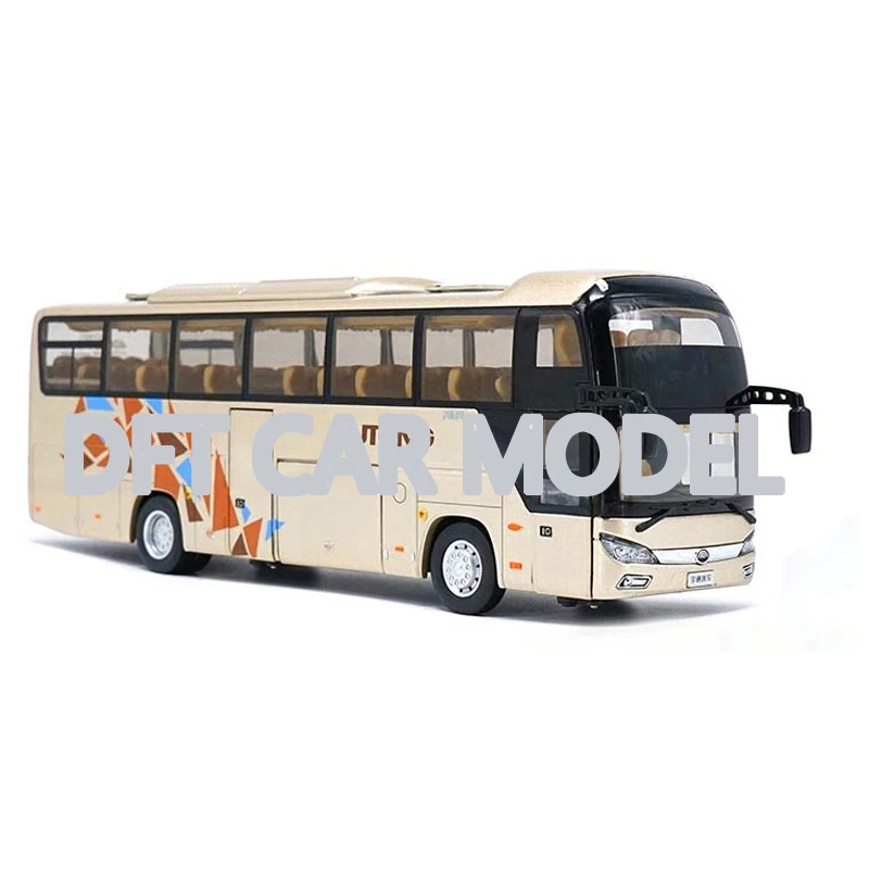 1:42 игрушечные автомобили из сплава ZK6118 автобусная модель автомобиля детские