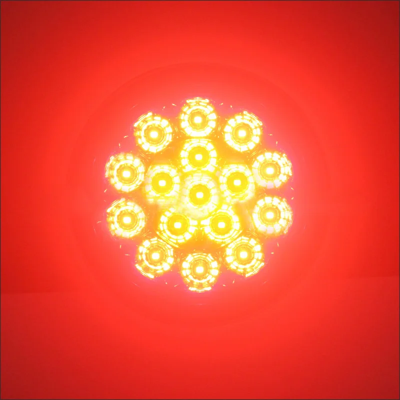 1Pair 16LED Car Rear Tail Lights 4 Inch Round Rubber Warning Lamp for 12V/24V Truck Trailer Lorry Forklift
1Pair 16LED Car Rear Tail Lights 4 Inch Round Rubber Warning Lamp for 12V/24V Truck Trailer Lorry Forklift