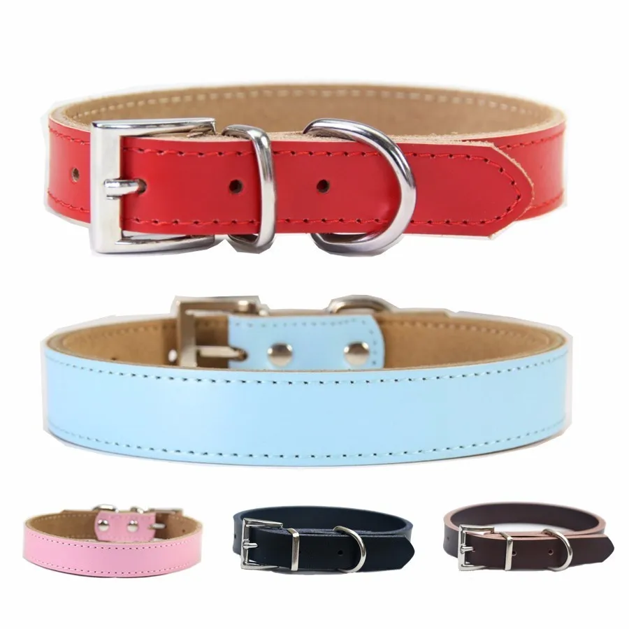 Genuine Leather Dog Collar Design Zinc Buckle Durable Chihuahua Small Pet Puppy Dog Cat Collar Adjustable Size XS S M L
Genuine Leather Dog Collar Design Zinc Buckle Durable Chihuahua Small Pet Puppy Dog Cat Collar Adjustable Size XS S M L