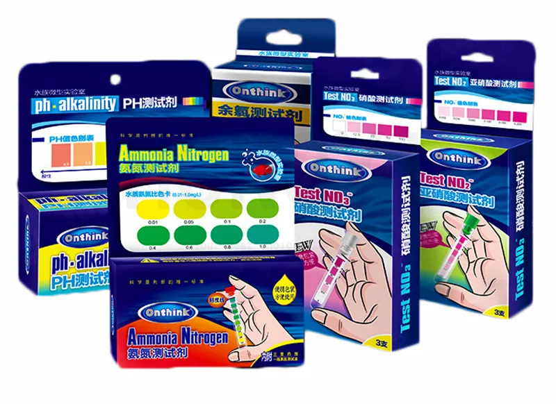 NO3, NO2, ammonia nitrogen, residual chlorine, PH test agent for light seawater tank water quality testing
NO3, NO2, ammonia nitrogen, residual chlorine, PH test agent for light seawater tank water quality testing