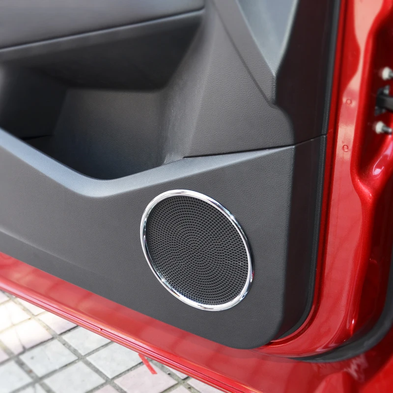 ABS Chrome Audio Speaker Stereo Decorative Ring Cover Loop For Ford Kuga Escape 2013 2014 Car Styling Accessories 6pcs
ABS Chrome Audio Speaker Stereo Decorative Ring Cover Loop For Ford Kuga Escape 2013 2014 Car Styling Accessories 6pcs