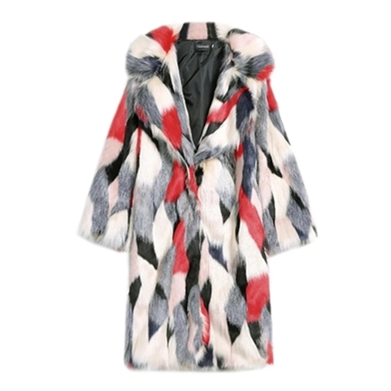 Fur Suit Collar Imitation Fox Fur Long Coat Female 2018 New High quality Winter Imitation Fur Long Sleeve Coat Female HJB333
Fur Suit Collar Imitation Fox Fur Long Coat Female 2018 New High quality Winter Imitation Fur Long Sleeve Coat Female HJB333
