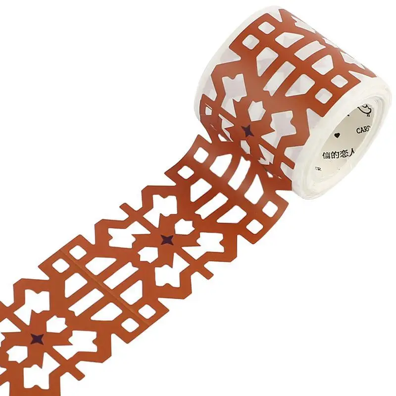 North African Style Hollowed Adhesive Tape Off-Paper Hand Ledger Tape Ins Wind Pattern Decorative Stickers
North African Style Hollowed Adhesive Tape Off-Paper Hand Ledger Tape Ins Wind Pattern Decorative Stickers
