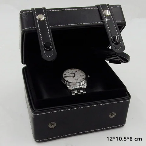 Free Shipping Leather Watch Box Black Special Design Luxury Brand Watch Storage Box With Button Fashion Gift Box For Watch W091
Free Shipping Leather Watch Box Black Special Design Luxury Brand Watch Storage Box With Button Fashion Gift Box For Watch W091