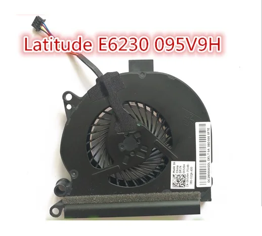 SSEA New Laptop CPU Fan for Dell Latitude E6230 CN-095V9H 095V9H DC28000ADS0 EF60070V1-C070-G9A KSB05105HA BH58
SSEA New Laptop CPU Fan for Dell Latitude E6230 CN-095V9H 095V9H DC28000ADS0 EF60070V1-C070-G9A KSB05105HA BH58