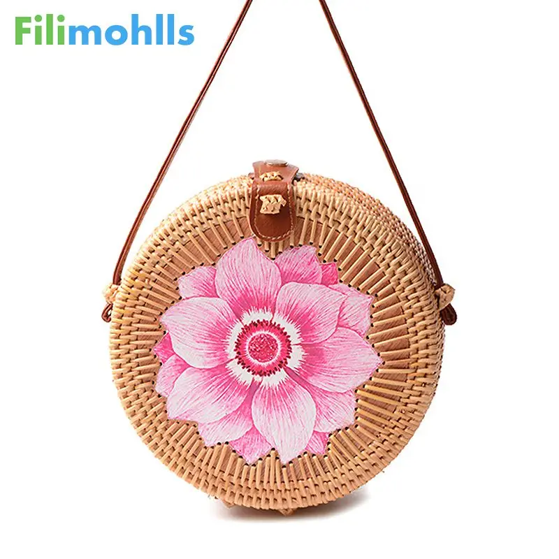 Flower Rattan Bags Handbags For Women 2022 Bali Bohemian Summer Beach Bag Fashion Hot Shoulder Crossbody Round Straw Bag S1850
Flower Rattan Bags Handbags For Women 2022 Bali Bohemian Summer Beach Bag Fashion Hot Shoulder Crossbody Round Straw Bag S1850