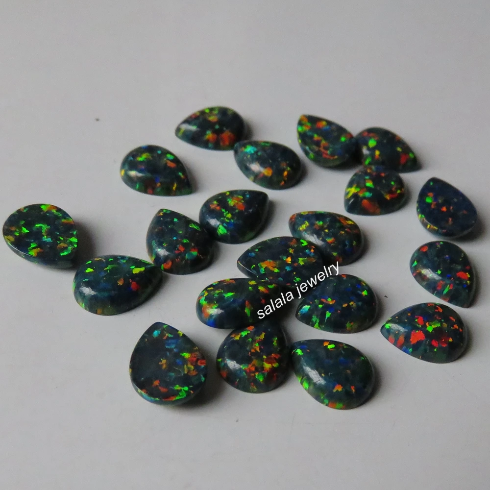 100pcs /lot 7x9mm Pear Opal Synthetic Pear Fire Opal Stone Pear Cabochon Fire Opal Stone Price for Jewelry
100pcs /lot 7x9mm Pear Opal Synthetic Pear Fire Opal Stone Pear Cabochon Fire Opal Stone Price for Jewelry