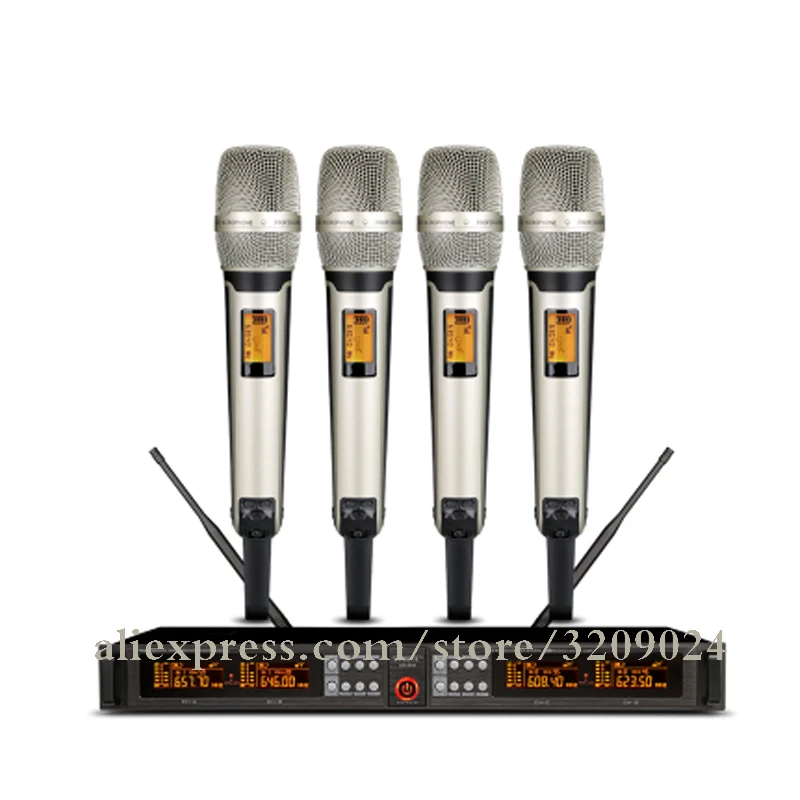 4 Channel UHF Wireless Microphone System 4 Beige Skin Headset Hook Mic Wireless Karaoke Microphone
4 Channel UHF Wireless Microphone System 4 Beige Skin Headset Hook Mic Wireless Karaoke Microphone
