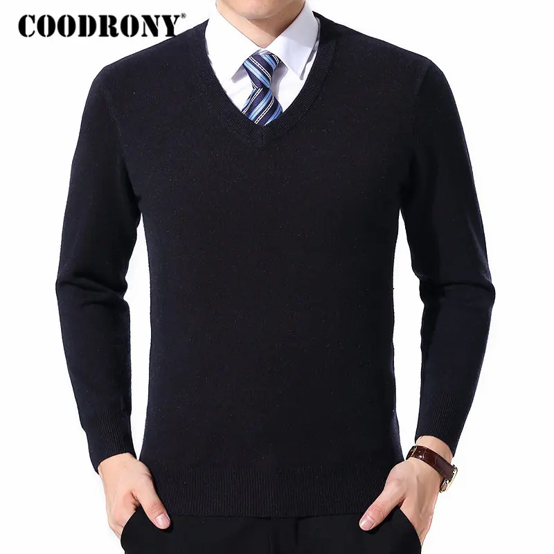COODRONY Sweater Men Clothes 2020 Autumn Winter Cashmere Wool Pullover Sweaters Plus Size Business Casual V-Neck Pull Homme 8128
COODRONY Sweater Men Clothes 2020 Autumn Winter Cashmere Wool Pullover Sweaters Plus Size Business Casual V-Neck Pull Homme 8128