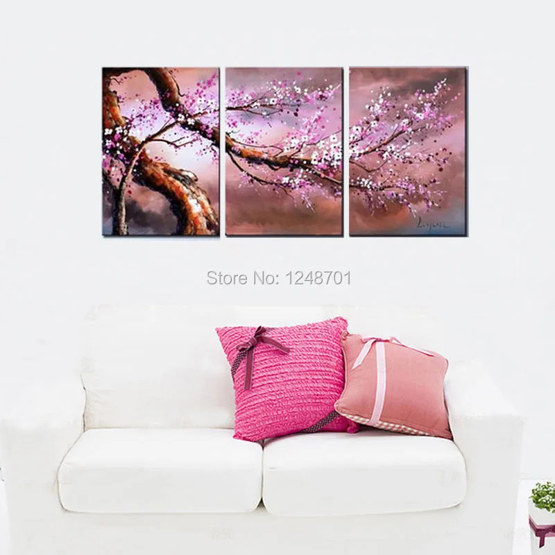 Modern home art Cherry Blossom painting art, floral cnavas oil painting large size handpainted
Modern home art Cherry Blossom painting art, floral cnavas oil painting large size handpainted