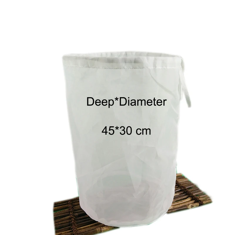 45*30cm Nut Milk Filter Bag Kitchen Sprout Bag Commercial Grade Juices Strainer Filter Bag with Top Draw String Free Shipping
45*30cm Nut Milk Filter Bag Kitchen Sprout Bag Commercial Grade Juices Strainer Filter Bag with Top Draw String Free Shipping