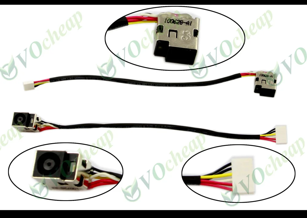 New Laptop DC Power Jack for HP Pavilion dv5 G71 DV6 CQ61, Compaq Presario CQ71 Notebook Charging Port Socket Connector Cable
New Laptop DC Power Jack for HP Pavilion dv5 G71 DV6 CQ61, Compaq Presario CQ71 Notebook Charging Port Socket Connector Cable