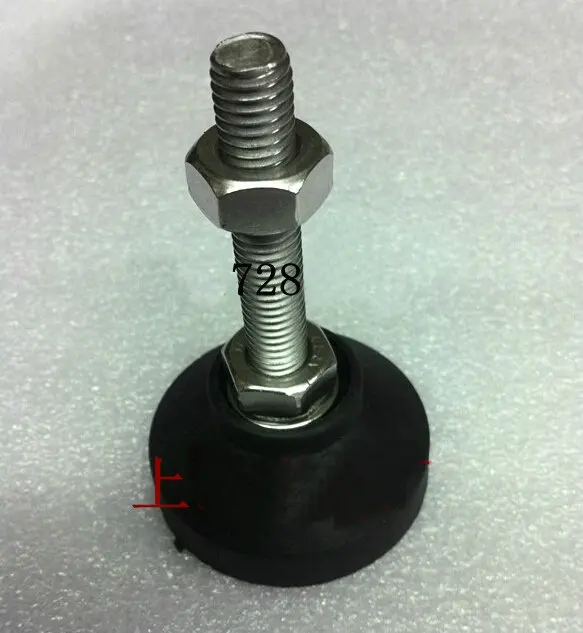 2 Pieces Adjustable Thread 50mm Dia Round Base M8 x 80mm Leveling Foot Mount Pad
2 Pieces Adjustable Thread 50mm Dia Round Base M8 x 80mm Leveling Foot Mount Pad