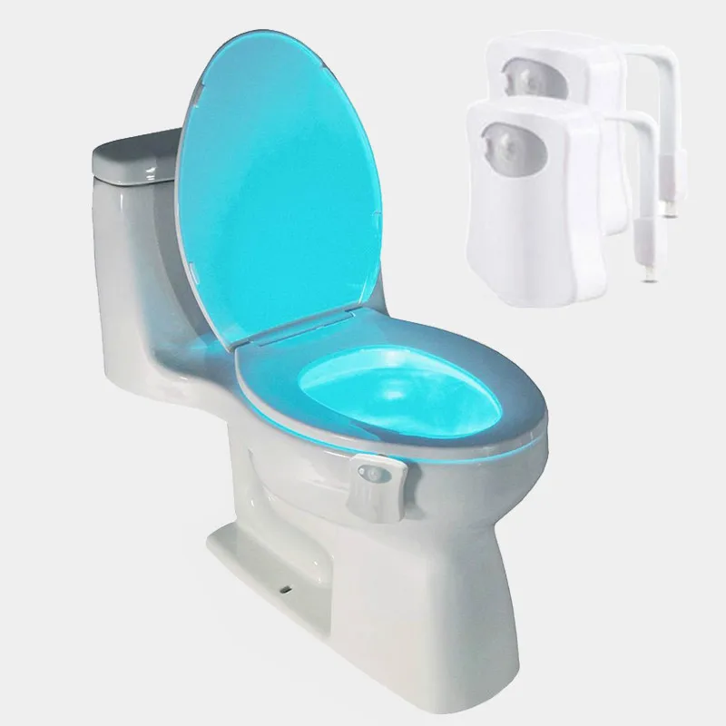 1PC Toilet Seat LED Light Human Motion Sensor Automatic LED Lamp Sensitive Motion Activated Bowl Light Bathroom Accessory
1PC Toilet Seat LED Light Human Motion Sensor Automatic LED Lamp Sensitive Motion Activated Bowl Light Bathroom Accessory