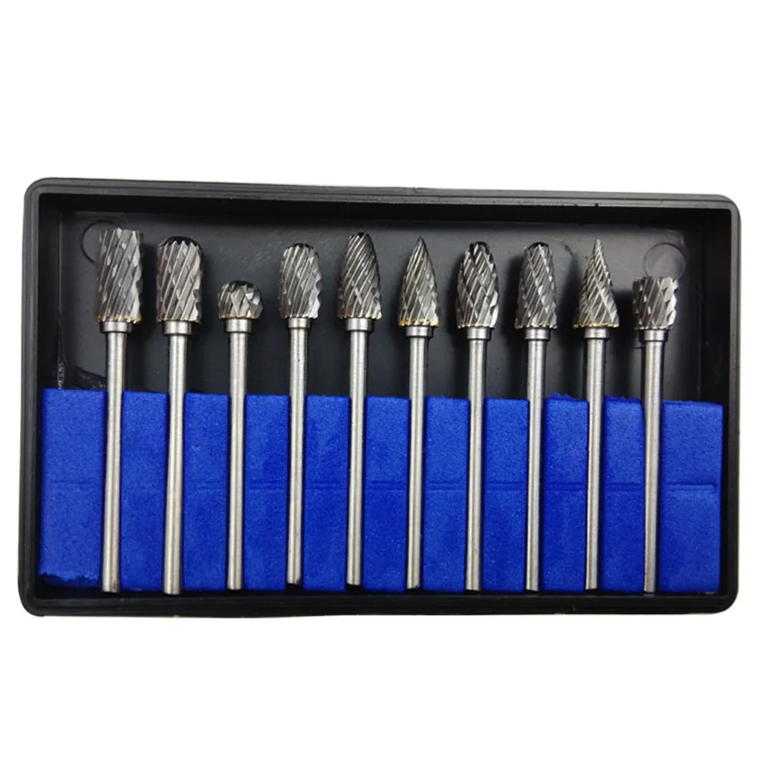 Carbide Tungsten Steel Grinding Head 10pcs 1/8" Shank Tungsten Carbide Milling Cutter Rotary Hss Cone Drill Set Diamond Drill
Carbide Tungsten Steel Grinding Head 10pcs 1/8" Shank Tungsten Carbide Milling Cutter Rotary Hss Cone Drill Set Diamond Drill