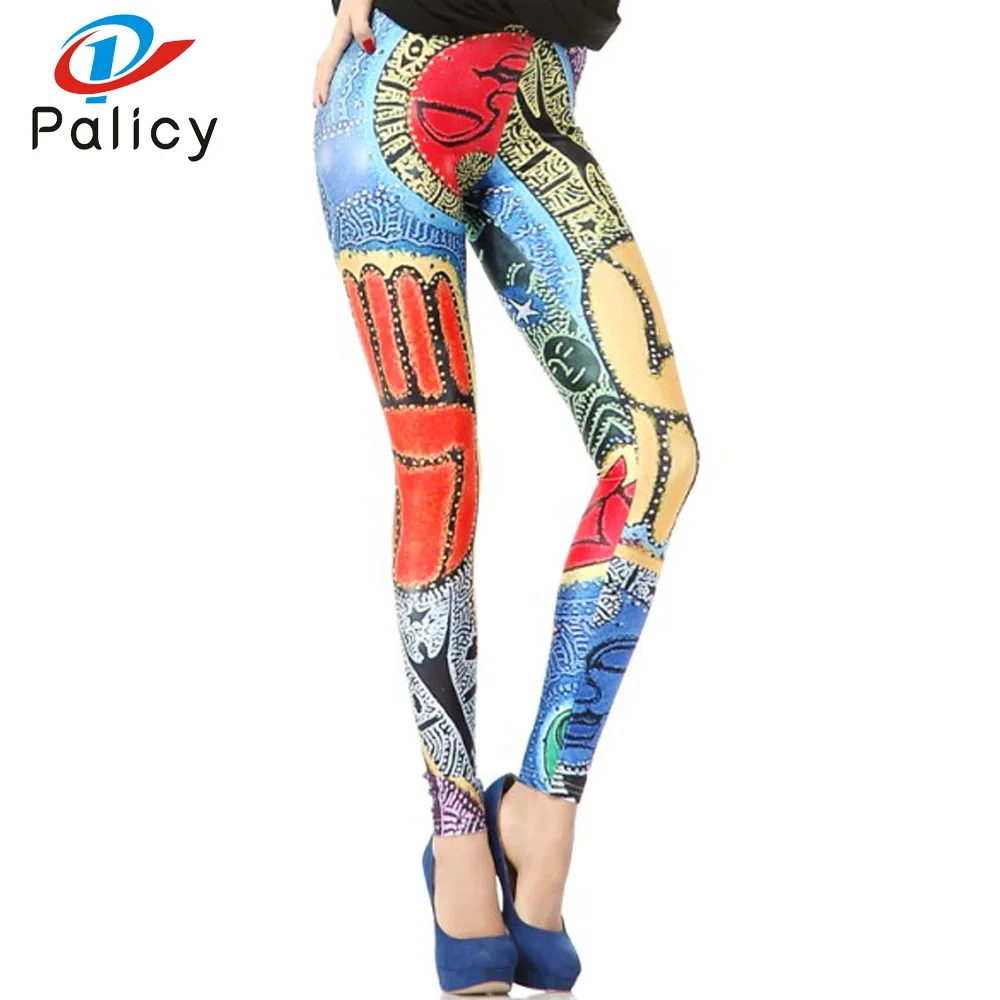 Palicy Women Leggings Fashion 3D Printed Punk Slim Strench Pants Trousers Leggins Vintage Patchwork Pattern Mid Waist Leggings
Palicy Women Leggings Fashion 3D Printed Punk Slim Strench Pants Trousers Leggins Vintage Patchwork Pattern Mid Waist Leggings