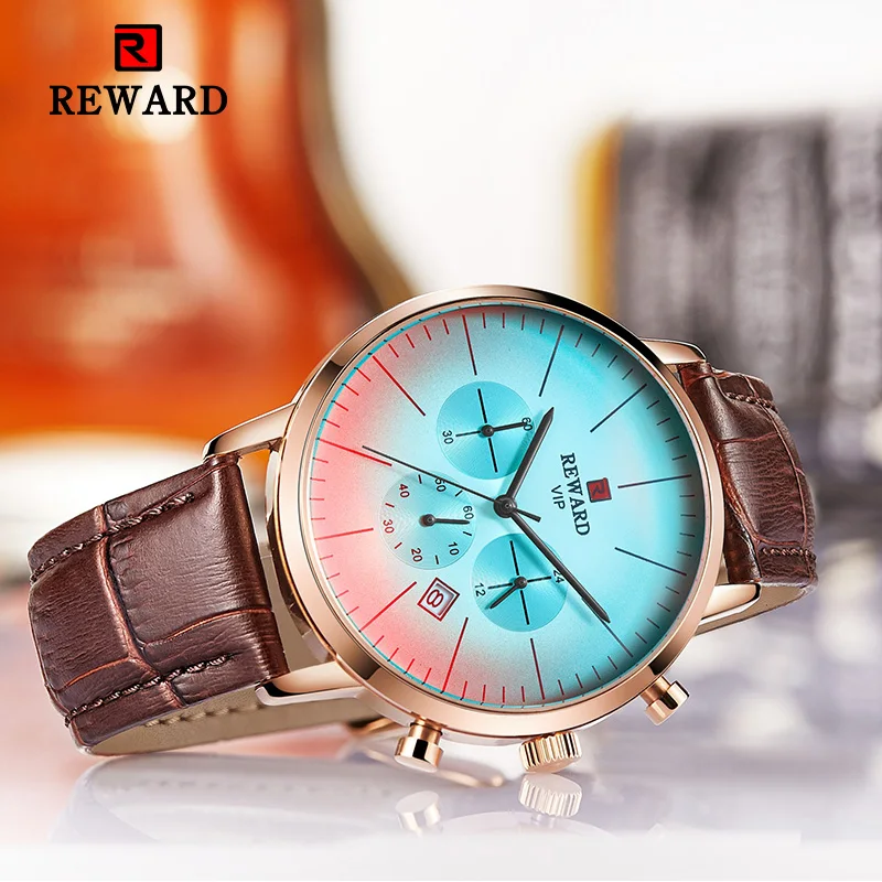 REWARD 2019 Fashion Casual Men's Watches Luxury Leather Business Quartz Watch Men Military Sport Wrist Watch Relogio Masculino
REWARD 2019 Fashion Casual Men's Watches Luxury Leather Business Quartz Watch Men Military Sport Wrist Watch Relogio Masculino