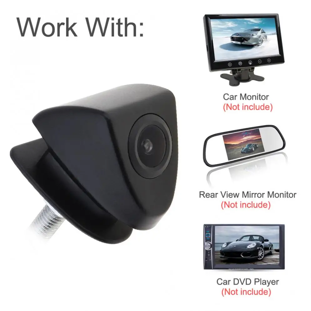 420 TVL Universal Durable Car Front View Camera Night Vision 170 Wide Degrees Logo Embedded for Toyota
420 TVL Universal Durable Car Front View Camera Night Vision 170 Wide Degrees Logo Embedded for Toyota
