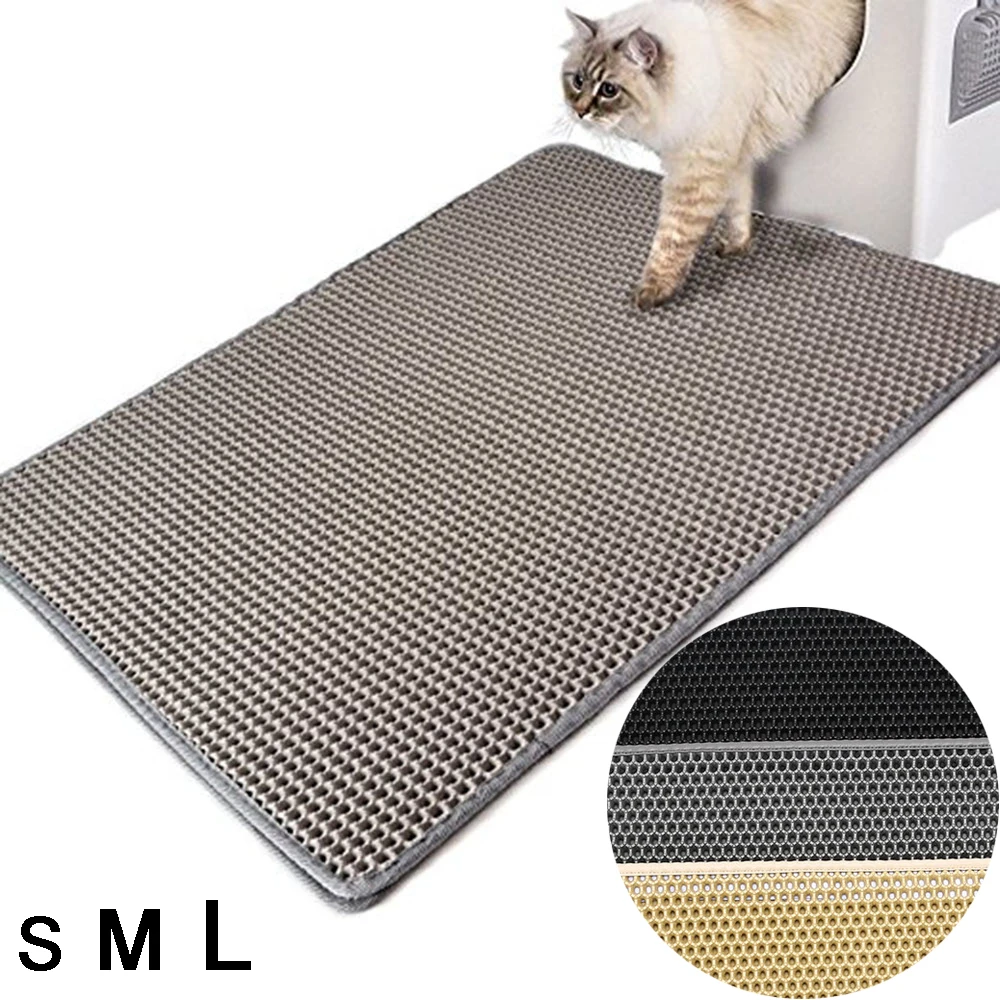 Folding Cat Litter Mat EVA Cats Litter Trapper Mats Waterproof Cushion Foam Rubber Pet Massage Pads Double-layer Kitten Placemat
Folding Cat Litter Mat EVA Cats Litter Trapper Mats Waterproof Cushion Foam Rubber Pet Massage Pads Double-layer Kitten Placemat