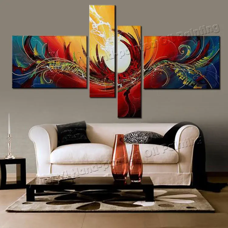 100% Hand made 4 panel Abstract Angle Fire Group Painting Home Decoration Wall Art Abstract Painting On Canvas(No Frame)
100% Hand made 4 panel Abstract Angle Fire Group Painting Home Decoration Wall Art Abstract Painting On Canvas(No Frame)
