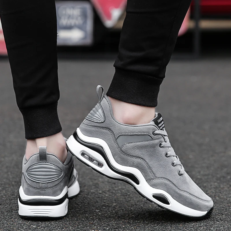 Luxury Brand Men's Fashion Casual Shoes Air Sole Breathable Sneakers Man Suede High Quality Adult Male Footwear Tenis Masculino
Luxury Brand Men's Fashion Casual Shoes Air Sole Breathable Sneakers Man Suede High Quality Adult Male Footwear Tenis Masculino