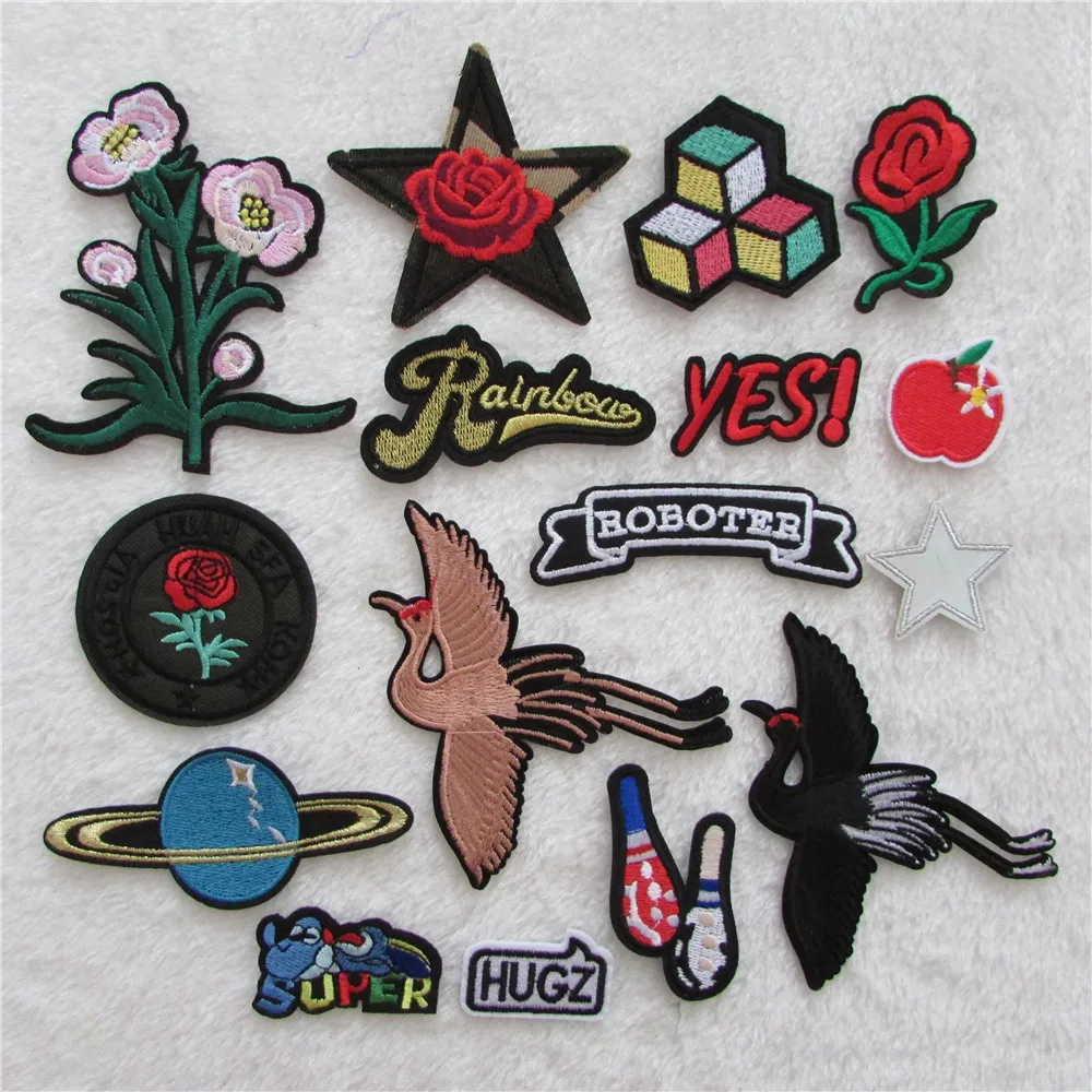 hot sale fashion Embroidery hot melt adhesive applique embroidery patch DIY clothing accessory patches 1pcs sell C5836-C5853
hot sale fashion Embroidery hot melt adhesive applique embroidery patch DIY clothing accessory patches 1pcs sell C5836-C5853