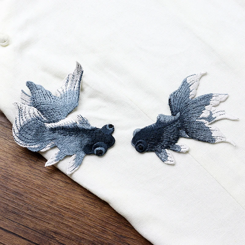 5 pairs/lot Fish Embroidered Patches Stripes For Clothing Sew On DIY Patches Applique Stickers Clothes Sew Badges Patchwork
5 pairs/lot Fish Embroidered Patches Stripes For Clothing Sew On DIY Patches Applique Stickers Clothes Sew Badges Patchwork