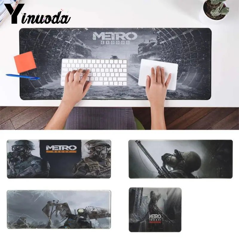 Yinuoda Metro 2033 Wallpaper Keyboards Mat Rubber mousepad gamer Desk Mat Good quality Locking Edge large Gaming Mouse Pad
Yinuoda Metro 2033 Wallpaper Keyboards Mat Rubber mousepad gamer Desk Mat Good quality Locking Edge large Gaming Mouse Pad