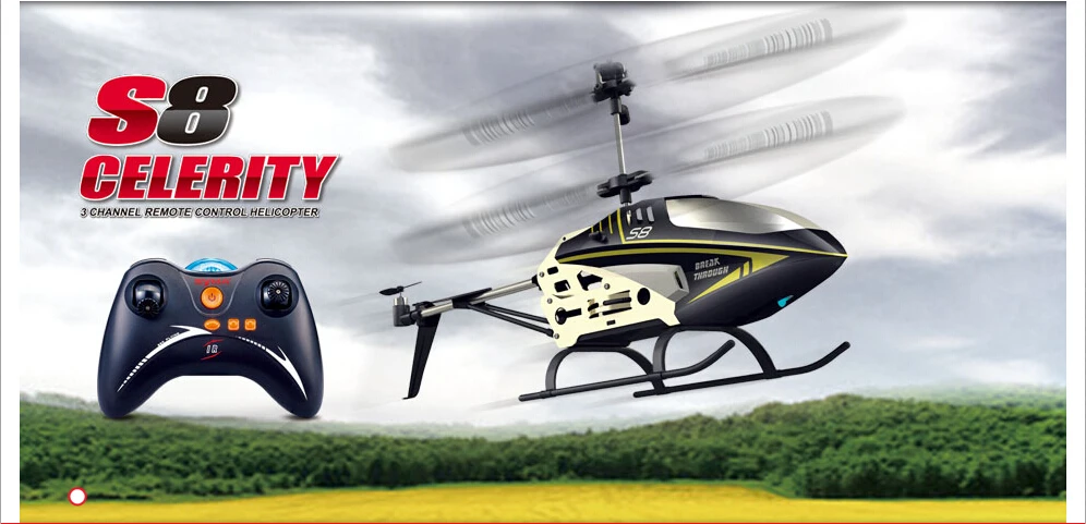 SYMA S8 RC вертолет 3,5 каналов дистанционное управление гироскопом Вертолет модель дрона игрушки
SYMA S8 RC вертолет 3,5 каналов дистанционное управление гироскопом Вертолет модель дрона игрушки