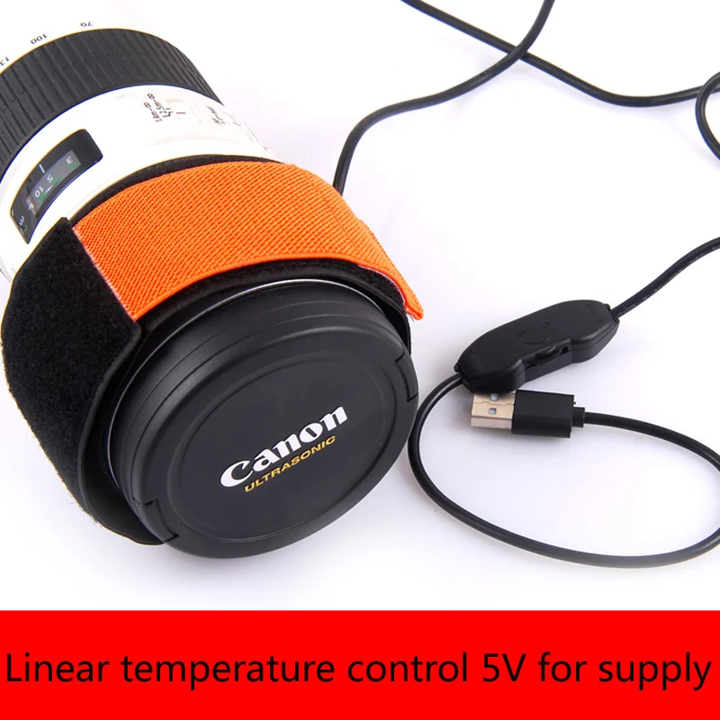 5V Dew Heater Strap Linear Telescope Camera DSLR Lens Temperature Control Devices Fog Dew Freeze 3 Style 25 / 30 / 40 Cm Choose
5V Dew Heater Strap Linear Telescope Camera DSLR Lens Temperature Control Devices Fog Dew Freeze 3 Style 25 / 30 / 40 Cm Choose