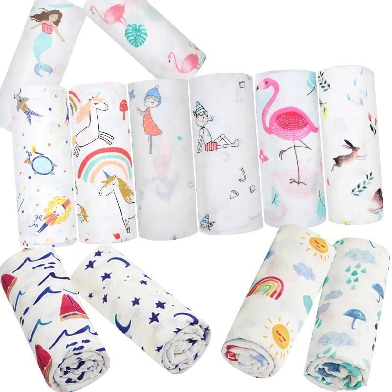 Baby Blanket Flamingo Swaddle for Newborns Cotton Bamboo Super Soft Muslin Diaper Kids Bedding Wrap Photo Children Products
Baby Blanket Flamingo Swaddle for Newborns Cotton Bamboo Super Soft Muslin Diaper Kids Bedding Wrap Photo Children Products