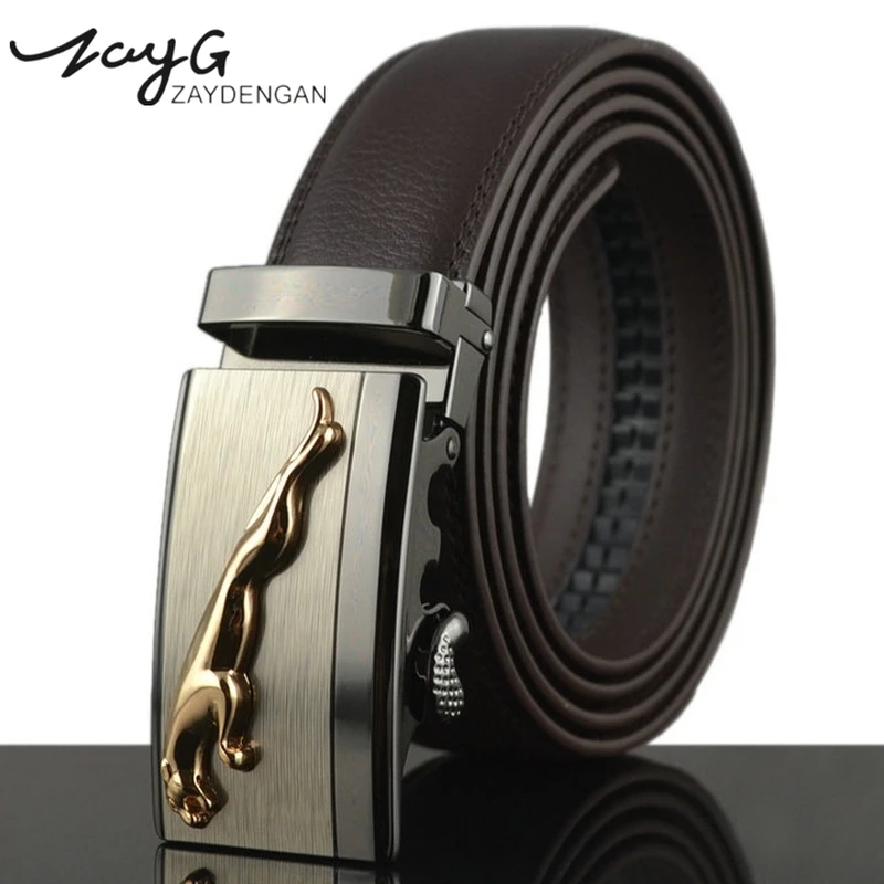 Ремень мужской с автоматической пряжкой, из натуральной кожи, с леопардовым принтом
Ремень мужской с автоматической пряжкой, из натуральной кожи, с леопардовым принтом