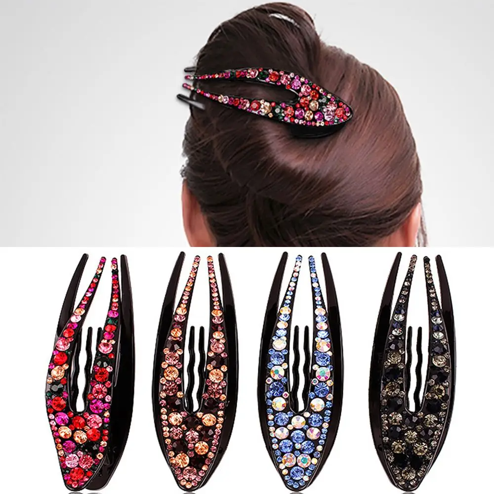 2020 Korean Crystal Hairpin for Women Hairclip Top Side Clip Rhinestone Duckbill Clip Hair Jewelry Girls Hair Accessories
2020 Korean Crystal Hairpin for Women Hairclip Top Side Clip Rhinestone Duckbill Clip Hair Jewelry Girls Hair Accessories
