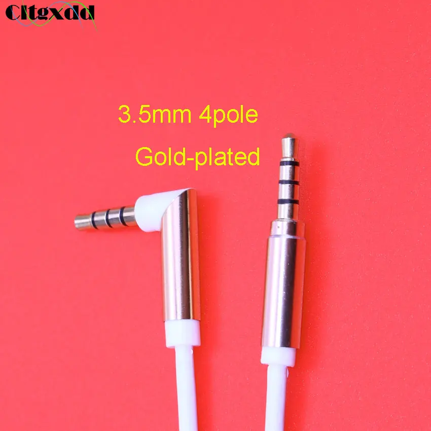 cltgxdd 1.2m Vehicle AUX Audio Cable 3.5mm 4pole Jack Male to Male Bluetooth sound audio line for Mobile computer car audio
cltgxdd 1.2m Vehicle AUX Audio Cable 3.5mm 4pole Jack Male to Male Bluetooth sound audio line for Mobile computer car audio