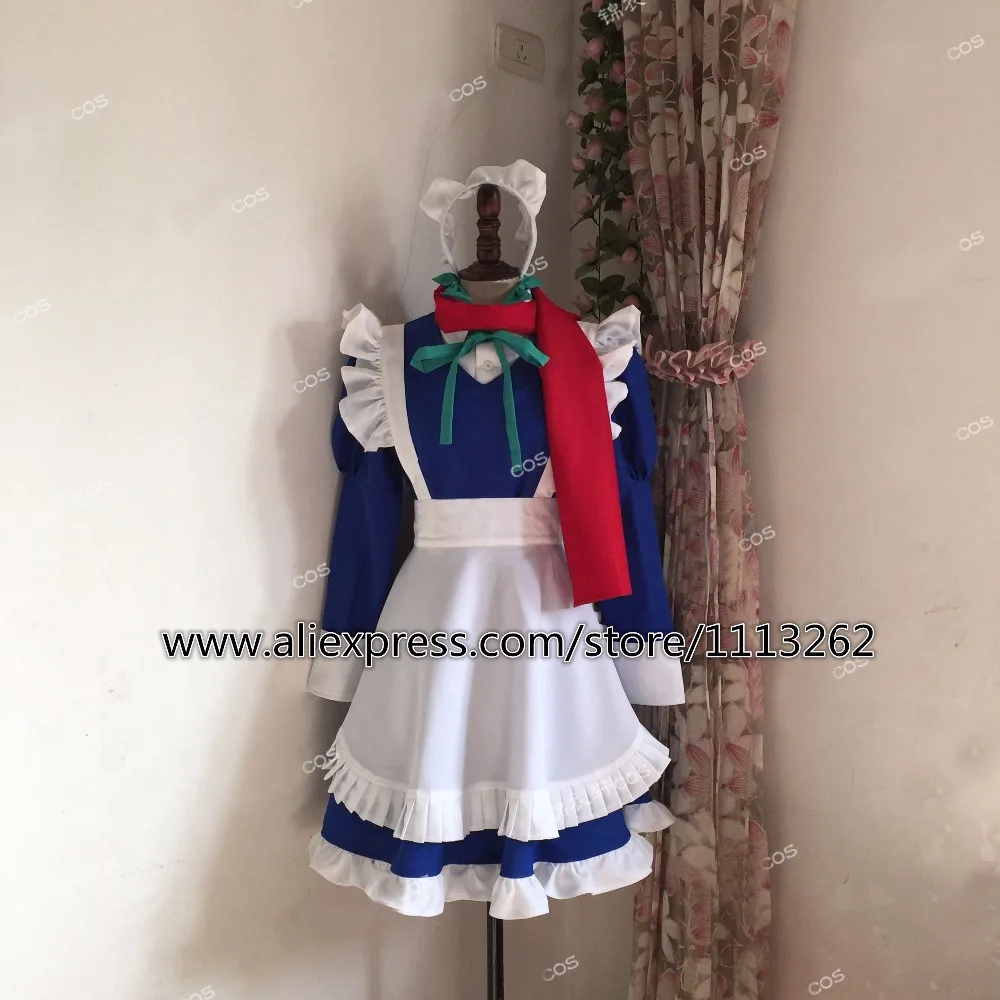 Проект кагеру из Touhou, косплей Izayoi Sakuya горничная, Косплей по индивидуальному заказу любого размера
Проект кагеру из Touhou, косплей Izayoi Sakuya горничная, Косплей по индивидуальному заказу любого размера