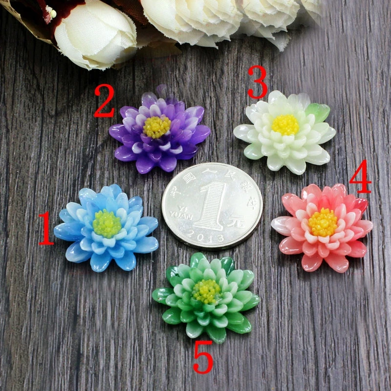 12pcs/bag 5 color optional Water lily Flower Resin Scrapbook Embellishment DIY Phone Decoration kawaii crafts 25mm 004004065
12pcs/bag 5 color optional Water lily Flower Resin Scrapbook Embellishment DIY Phone Decoration kawaii crafts 25mm 004004065