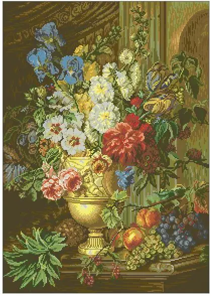 Top Quality Popular Counted Cross Stitch Kit Flowers Flower in Vase Bouquet wiehler gobelin 3698-6
Top Quality Popular Counted Cross Stitch Kit Flowers Flower in Vase Bouquet wiehler gobelin 3698-6