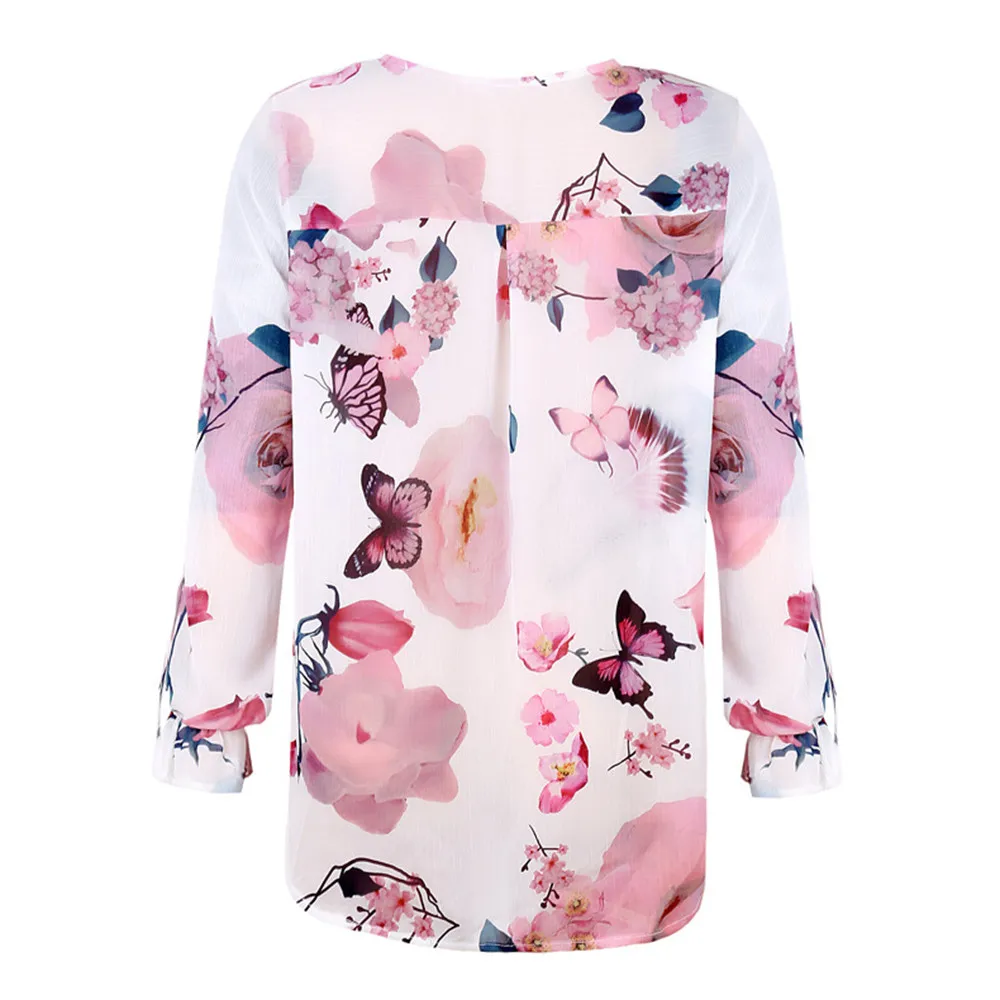 Women Casual Floral Printed Button Shirt Chiffon Irregular Hem Top Blouse Vetement Femme 2021
Women Casual Floral Printed Button Shirt Chiffon Irregular Hem Top Blouse Vetement Femme 2021