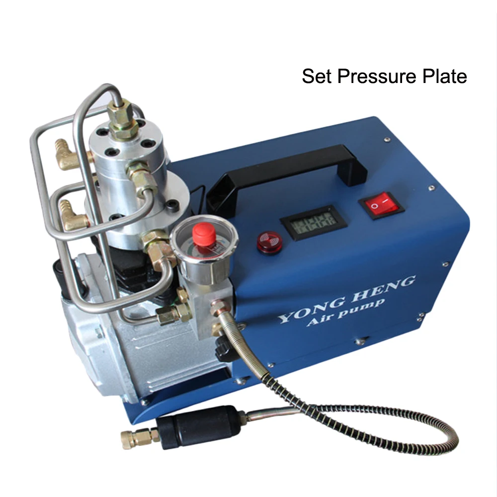 Hot sale High Pressure Air Pump 300BAR 30MPA 4500PSI 220v 110v Electric Air Compressor Pneumatic Airgun Scuba Rifle PCP Inflator
Hot sale High Pressure Air Pump 300BAR 30MPA 4500PSI 220v 110v Electric Air Compressor Pneumatic Airgun Scuba Rifle PCP Inflator